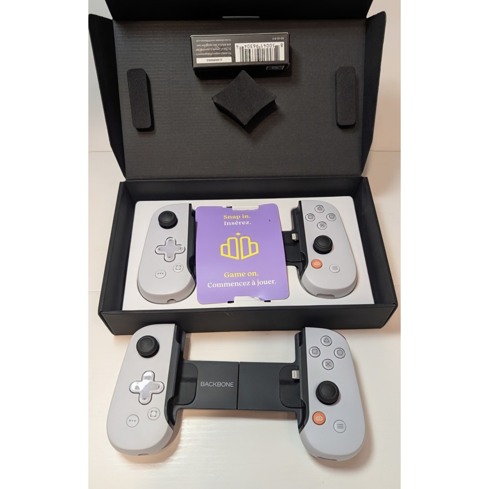 2- Backbone One PlayStation Edition Lightning Mobile Gaming Controller iPhone
